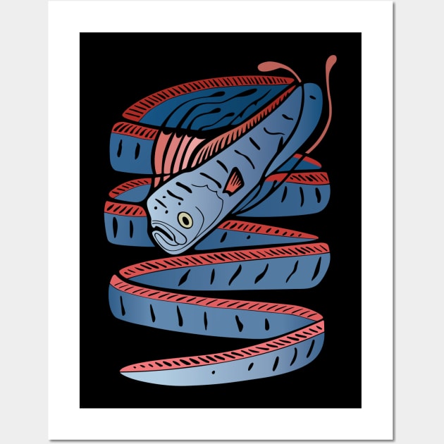 Oarfish Wall Art by Dootz Studio